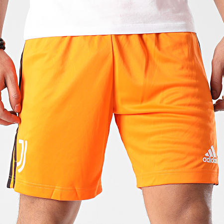 Adidas Sportswear - Short Jogging A Bandes Juventus FN1017 Orange