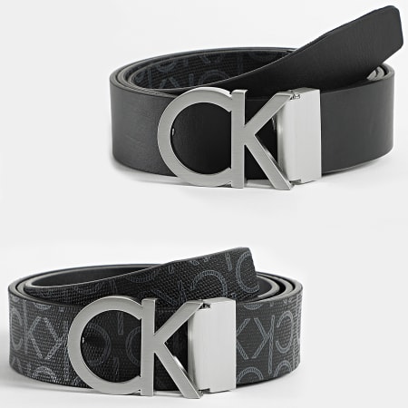 Calvin Klein - Ceinture Réversible Adjustable New Mono 5460 Noir