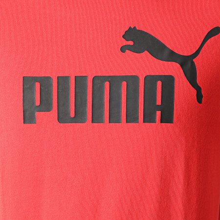 Puma - Tee Shirt Essential Logo Rouge