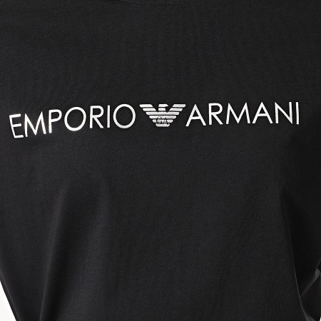 Emporio Armani - Camiseta Mujer 262633-1P340 Negro Plata