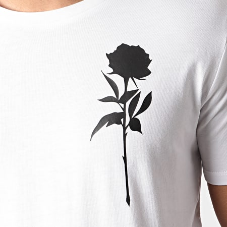 Luxury Lovers - Tee Shirt Chest Blanc Noir