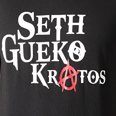 Seth Gueko - Camiseta negra de Kratos