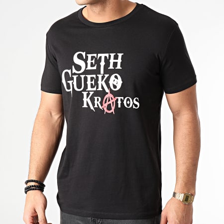 Seth Gueko - Camiseta negra de Kratos