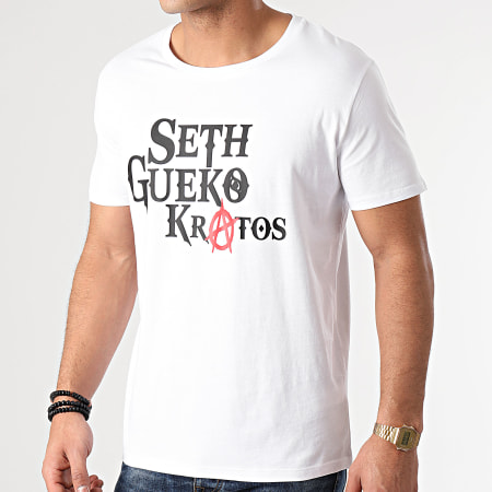 Seth Gueko - Tee Shirt Kratos Blanc