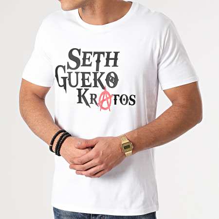 Seth Gueko - Tee Shirt Kratos Blanc