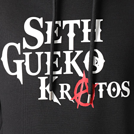 Seth Gueko - Sudadera Kratos Negra