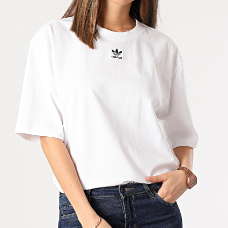Adidas Originals - Tee Shirt Femme H45578 Blanc