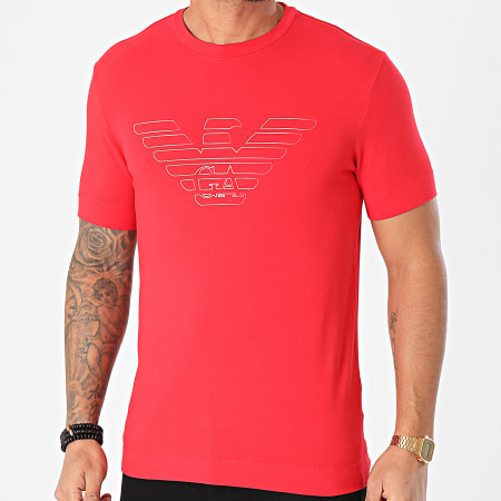Emporio Armani - Tee Shirt 3K1TCA-1J11Z Rouge