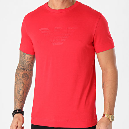 Emporio Armani - Tee Shirt 3K1TE6-1JSHZ Rouge
