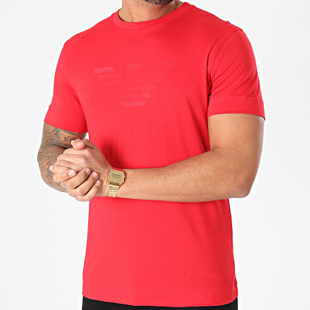 Emporio Armani - Tee Shirt 3K1TE6-1JSHZ Rouge