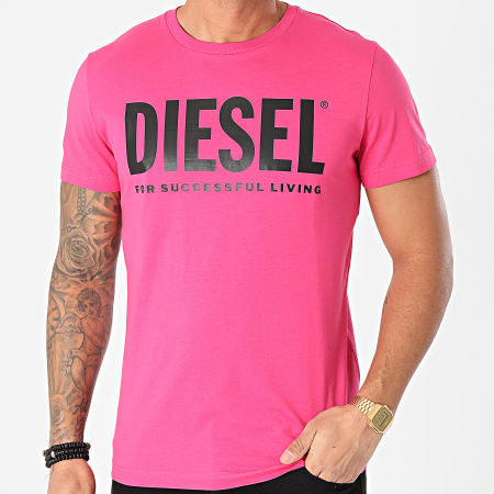Diesel - Tee Shirt Diego 0AAXJ Rose