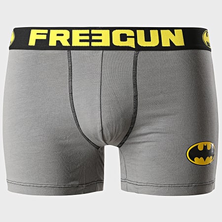 Freegun - Lot De 2 Boxers Batman Noir Gris