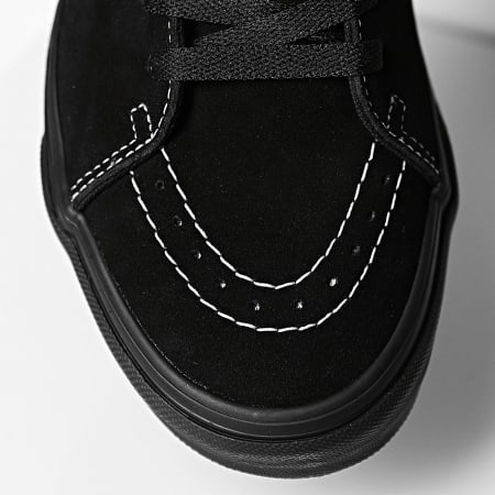 Vans - Sneakers Sk8-Hi A32QG5WU1 Suede Canvas Nero Nero Vero Bianco