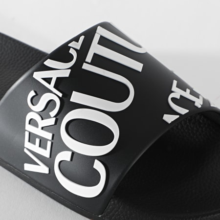 Versace Jeans Couture - Claquettes Linea Fondo Slide E0YWASQ1 Noir