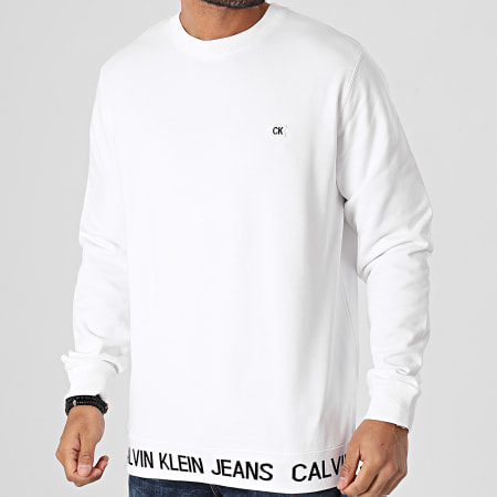 Calvin Klein - Sweat Crewneck 2469 Blanc