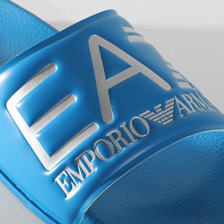 EA7 Emporio Armani - Claquettes Slipper Visibility XCP001-XCC22 Bleu