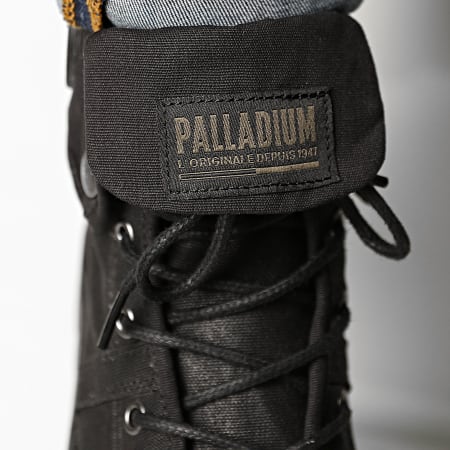 Palladium - Boots Pallabrousse Baggy Wax 75534 Black Dark Gum