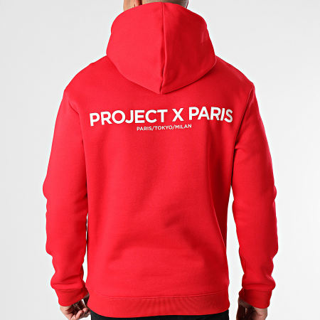 Project X Paris - Sweat Capuche 2020074 Rouge