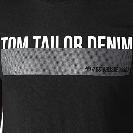 Tom Tailor - Tee Shirt 1016303-XX-12 Noir