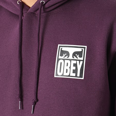 Obey - Sweat Capuche Eyes Icon 2 Violet