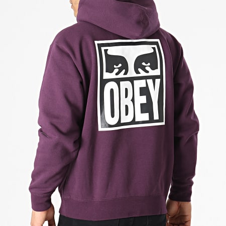 Obey - Sweat Capuche Eyes Icon 2 Violet