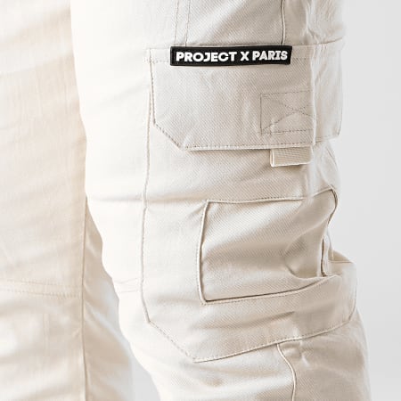 Project X Paris - Pantalon Cargo 2040103 Beige
