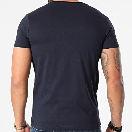 Redskins - Tee Shirt Col V Aden Bleu Marine