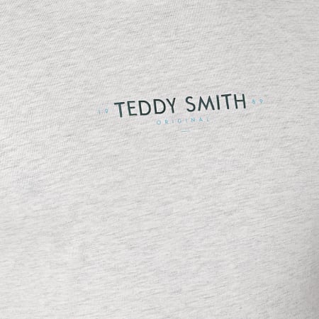Teddy Smith - Tee Shirt Sol Gris Chiné