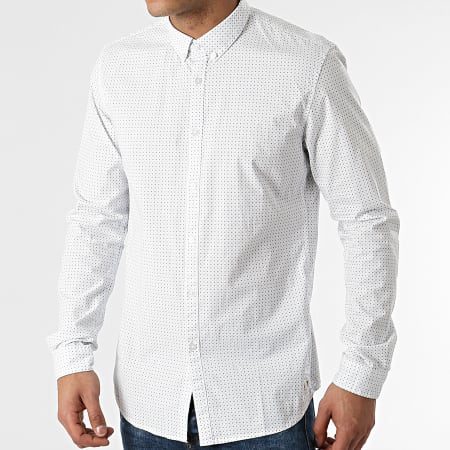 Tom Tailor - Chemise Manches Longues 1024395-XX-12 Blanc