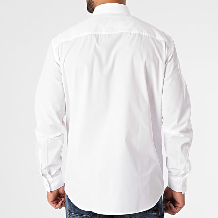 Versace Jeans Couture - Label Piece Camicia a maniche lunghe B1GWA601-30422 Bianco