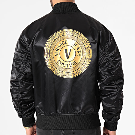 Versace Jeans Couture - Bomber Print Reversible Baroque C1GWA9A7-25187 Noir Renaissance Floral