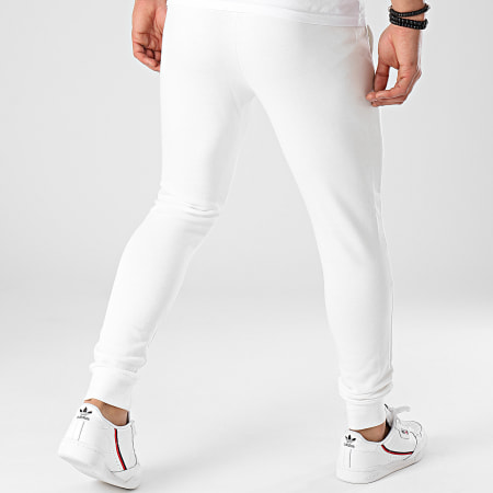 Frilivin - Pantaloni da jogging bianchi