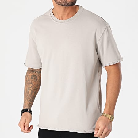 Frilivin - Tee Shirt Oversize BM1146 Gris