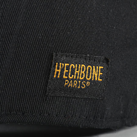 Hechbone - Casquette Plaque El Profesor Noir Rouge