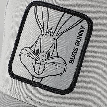 Capslab - Casquette Trucker Bugs Bunny Gris