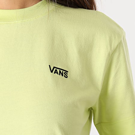 Vans - Tee Shirt Femme Junior V Boxy A4MFL Vert Clair