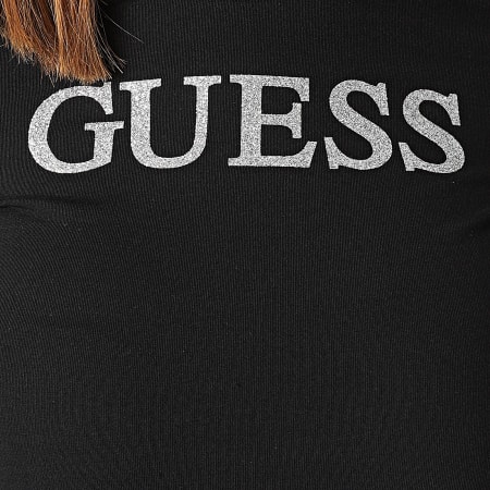 Guess - Tee Shirt Slim Femme W1RI9G-J1300 Noir