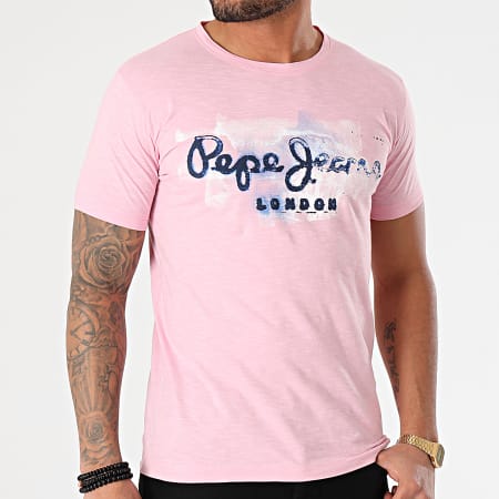 Pepe Jeans - Tee Shirt Golders PM503213 Rose