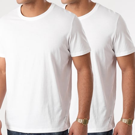 Tom Tailor - Lot De 2 Tee Shirts 1008638 Blanc