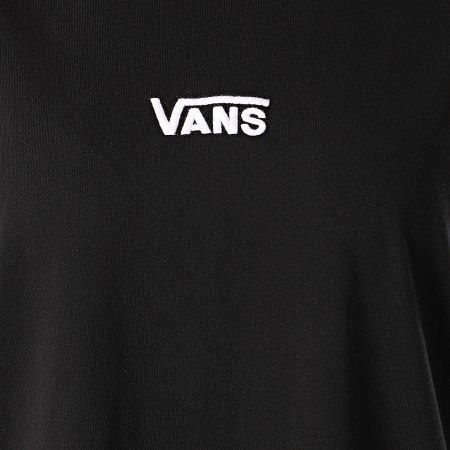 Vans - Robe Tee Shirt Femme Center Vee A4RU2BLK Noir