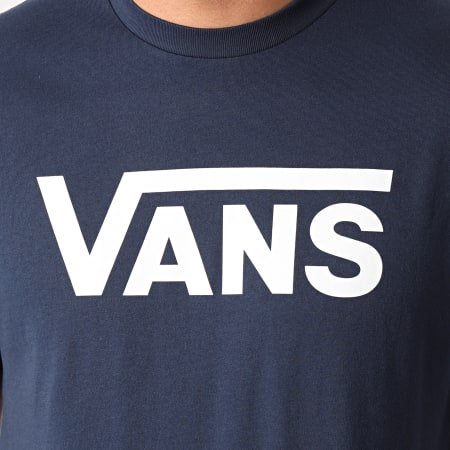 Vans - Tee Shirt Vans Classic GGG5S2 Bleu Marine