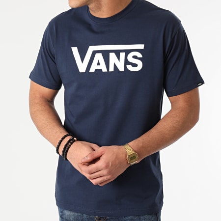 Vans - Tee Shirt Vans Classic GGG5S2 Bleu Marine