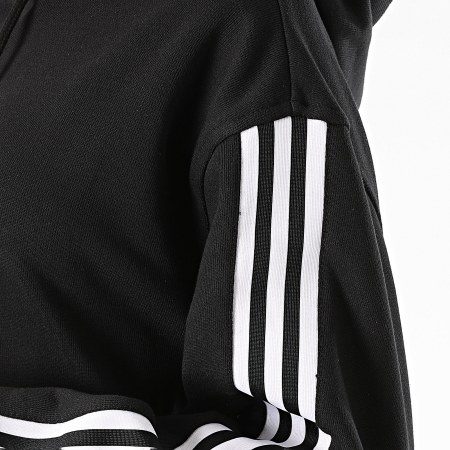 Adidas Originals - Sweat Capuche Femme A Bandes GN2931 Noir