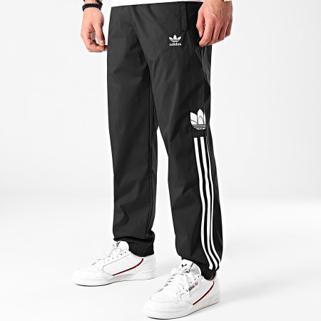 adidas - Pantalon Jogging A Bandes Trefoil 3 Stripes GN3543 Noir