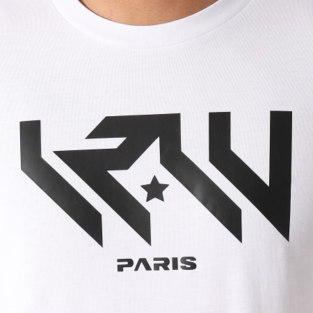 Worms-T - Camiseta LRLV Blanco Negro
