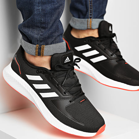 Adidas Sportswear - RunFalcon 2 Sneakers FZ2803 Core Black Footwear White Solar Red