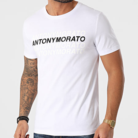 Antony Morato - Tee Shirt MMKS01935 Blanc