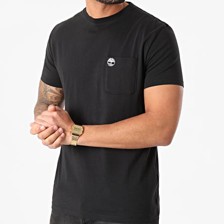 Timberland - Maglietta con tasca nera