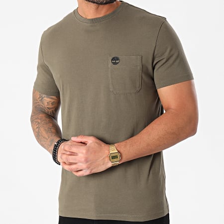 Timberland - Dun Riv Pocket Tee Shirt Verde Khaki