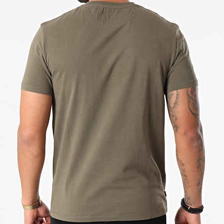 Timberland - Tee Shirt A Poche Dun Riv Vert Kaki